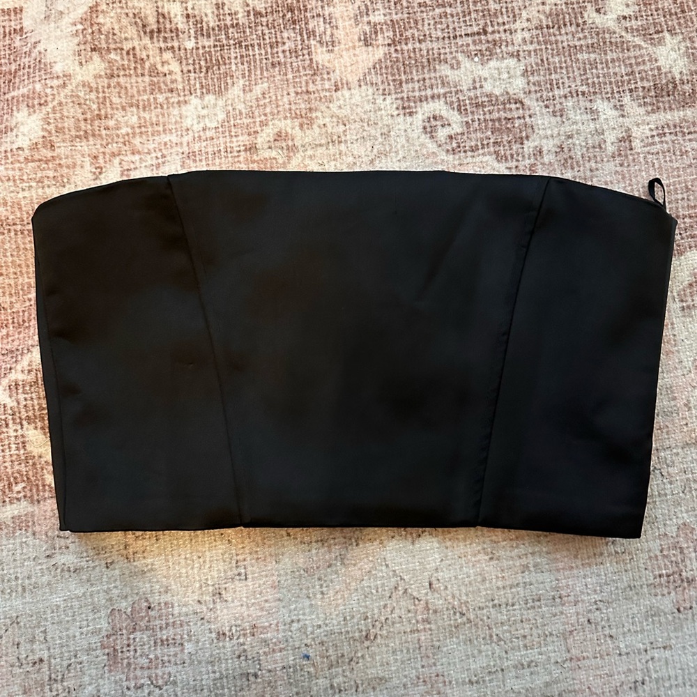Zara Satin Tube Top XS
